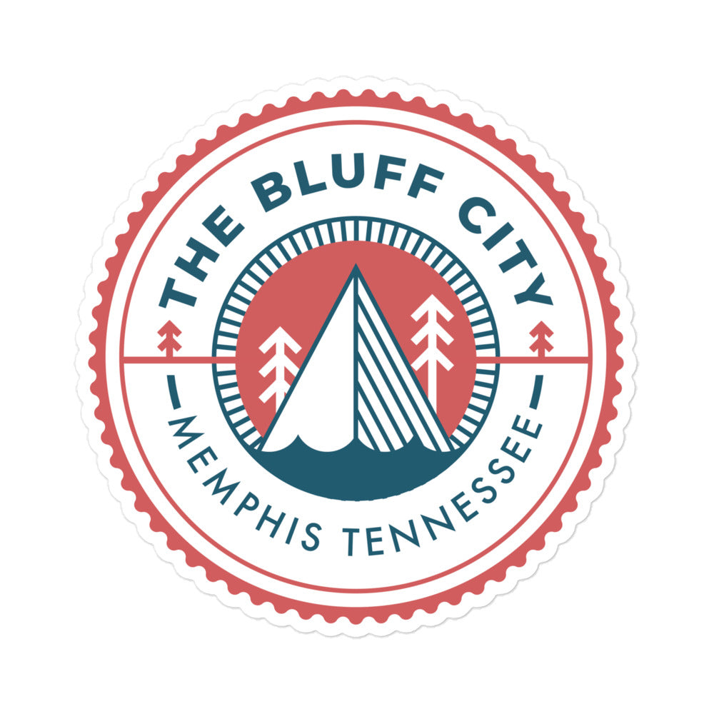Bluff City Badge Sticker