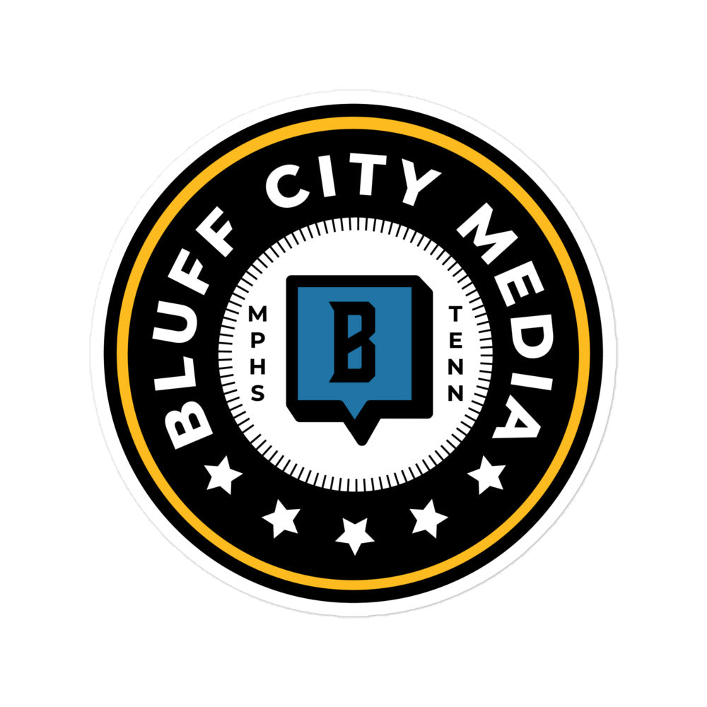 Bluff City Badge Sticker