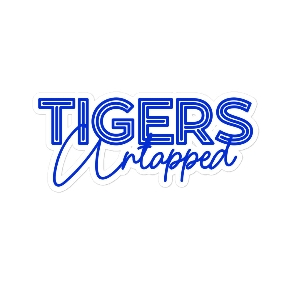 Tigers Untapped Sticker