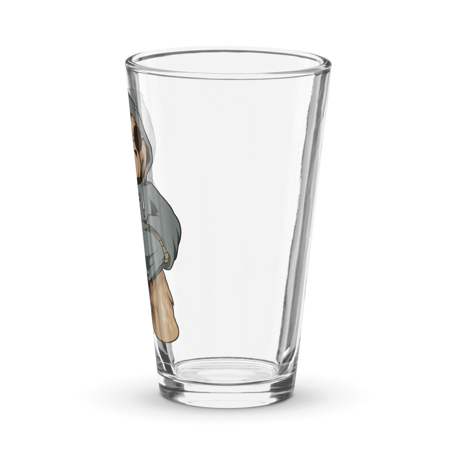 Grind City Teddy Bear Pint Glass