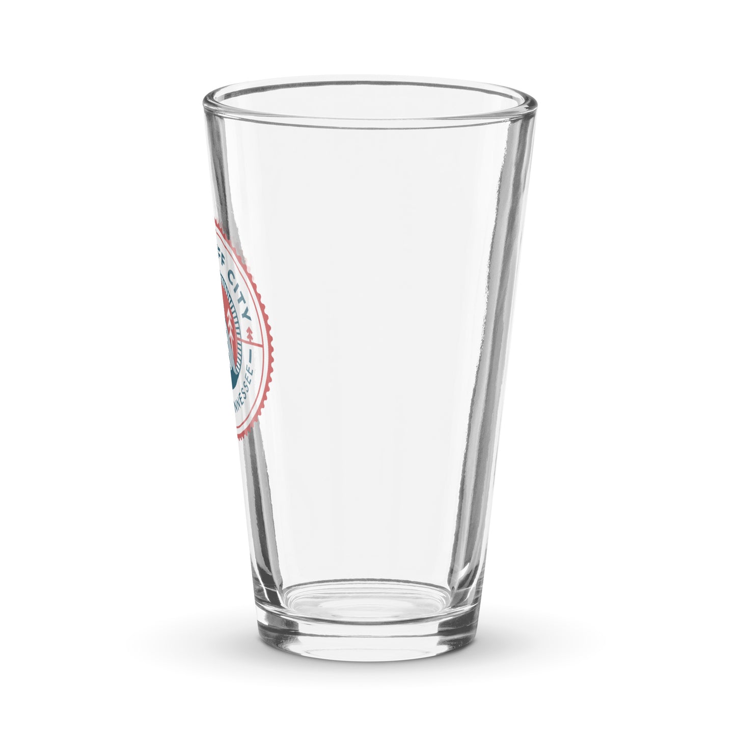 Bluff City Badge Pint Glass