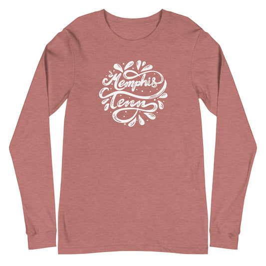 Memphis Splash Long Sleeve Tee