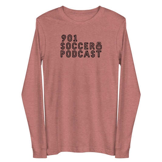 901 Soccer Podcast Long Sleeve Tee