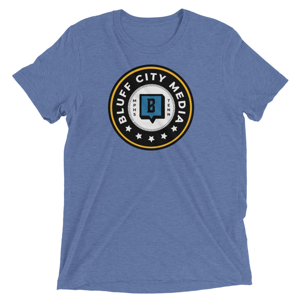 Bluff City Media Color Badge Tee