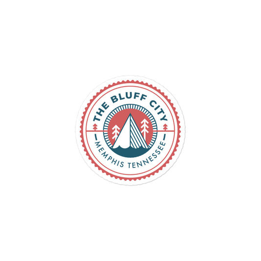 Bluff City Badge Sticker