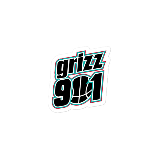 Grizz 901 Sticker