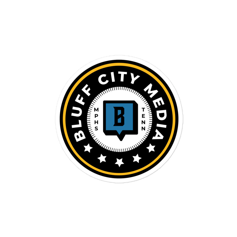 Bluff City Badge Sticker