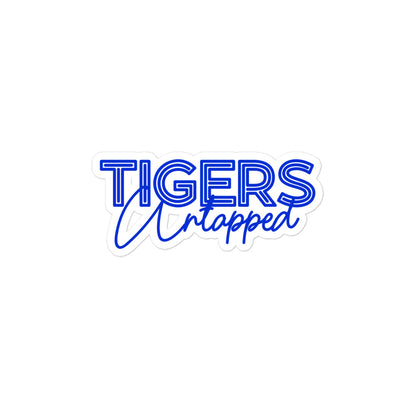 Tigers Untapped Sticker